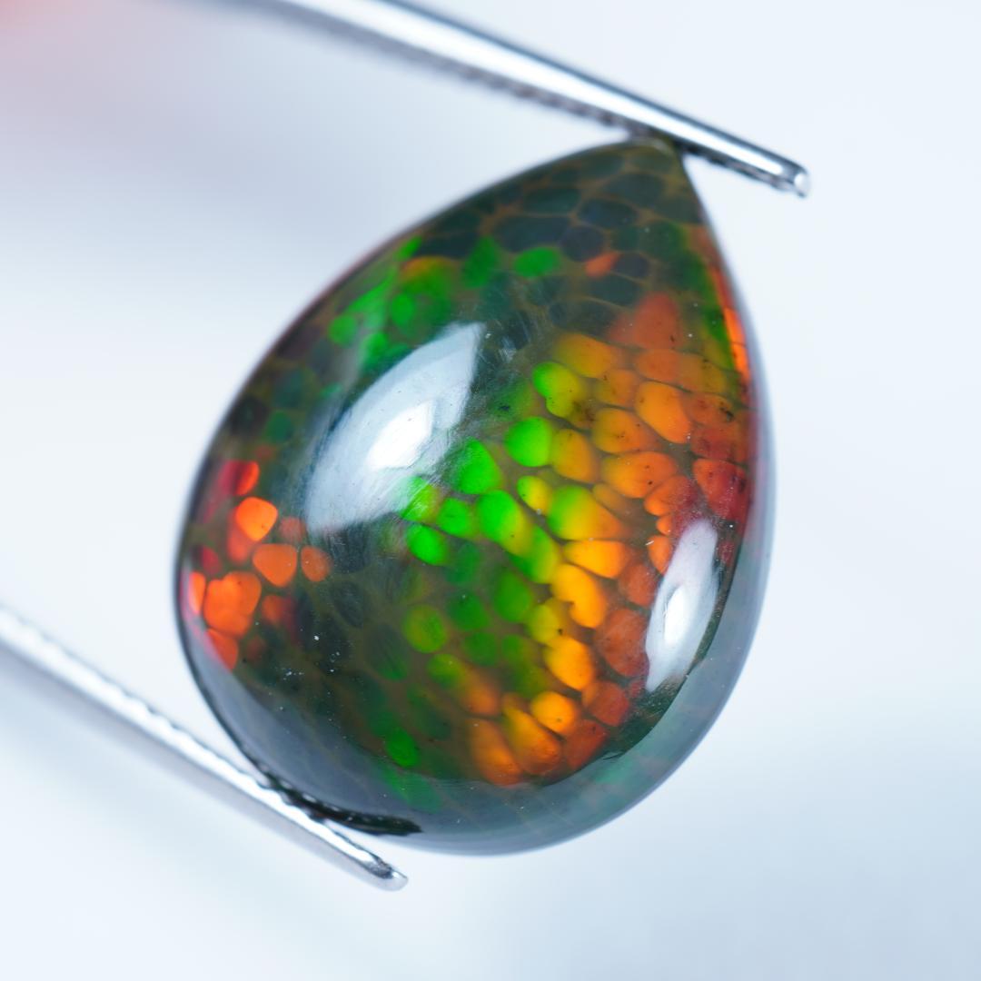 ハニカム ブラックオパール　エチオピア産