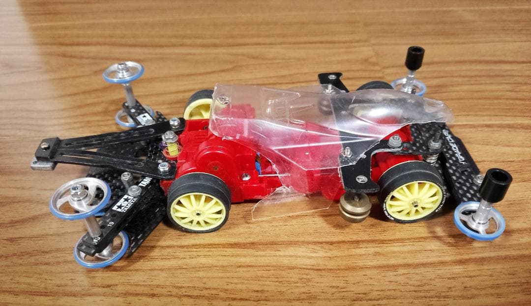 ★ミニ四駆 サンダーショット ポリカボディ 提灯 ATバンパー カスタム★