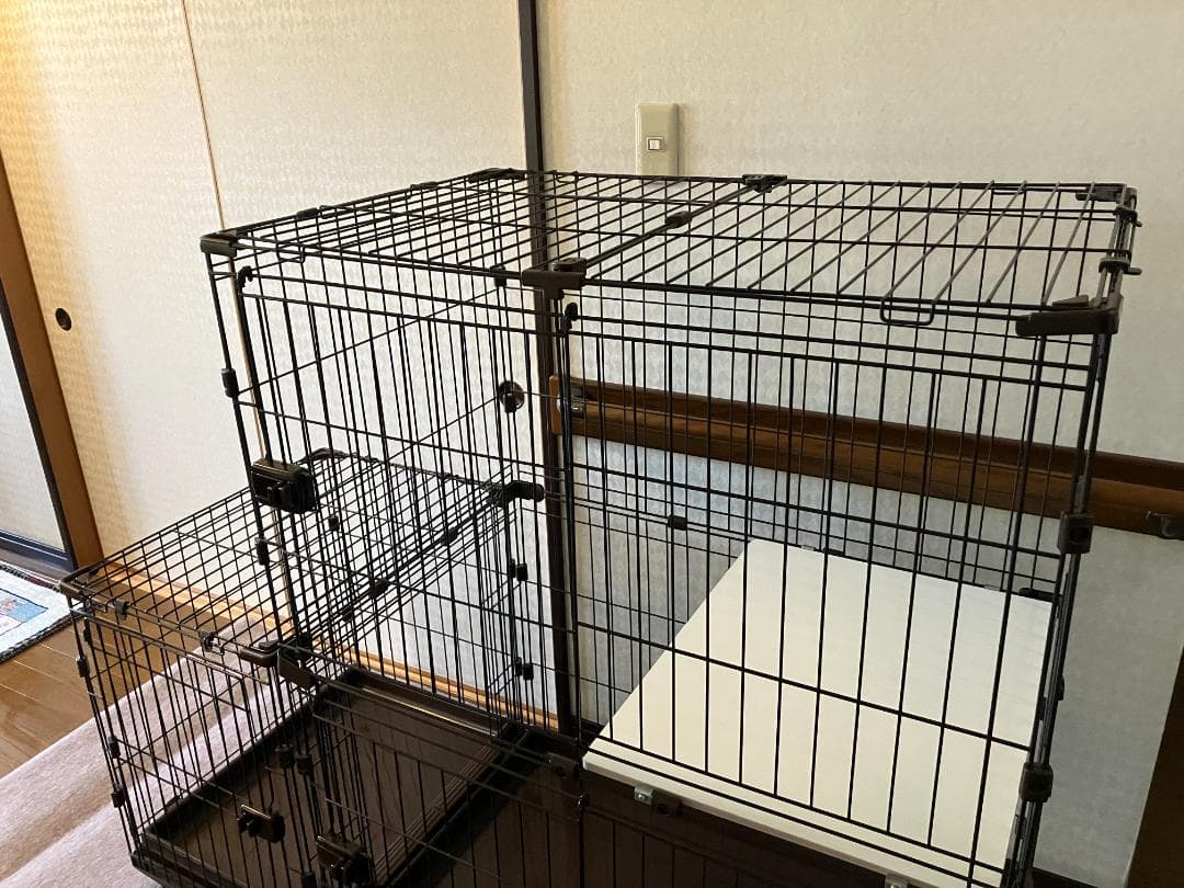 【手渡し限定】アイリスオーヤマ　コンビネーションサークル　猫用ケージ