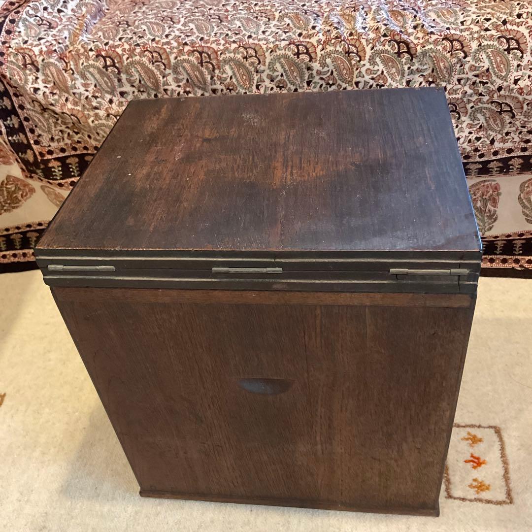 1080【手造り文机】折りたたみ式 年代物