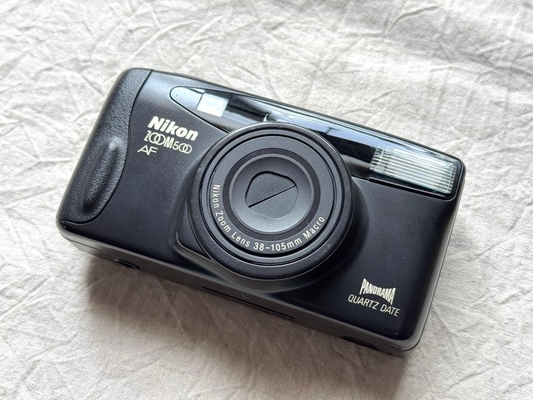 ⌘完動品！ 作例あり、電池付き！ Nikon ZOOM 500AF⌘