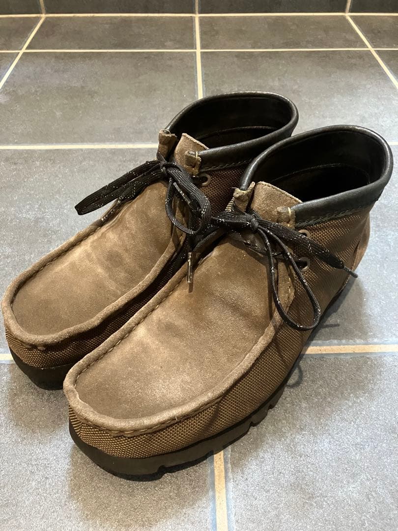靴 Clarks Wallabee GTX 9 (43) GORE-TEX