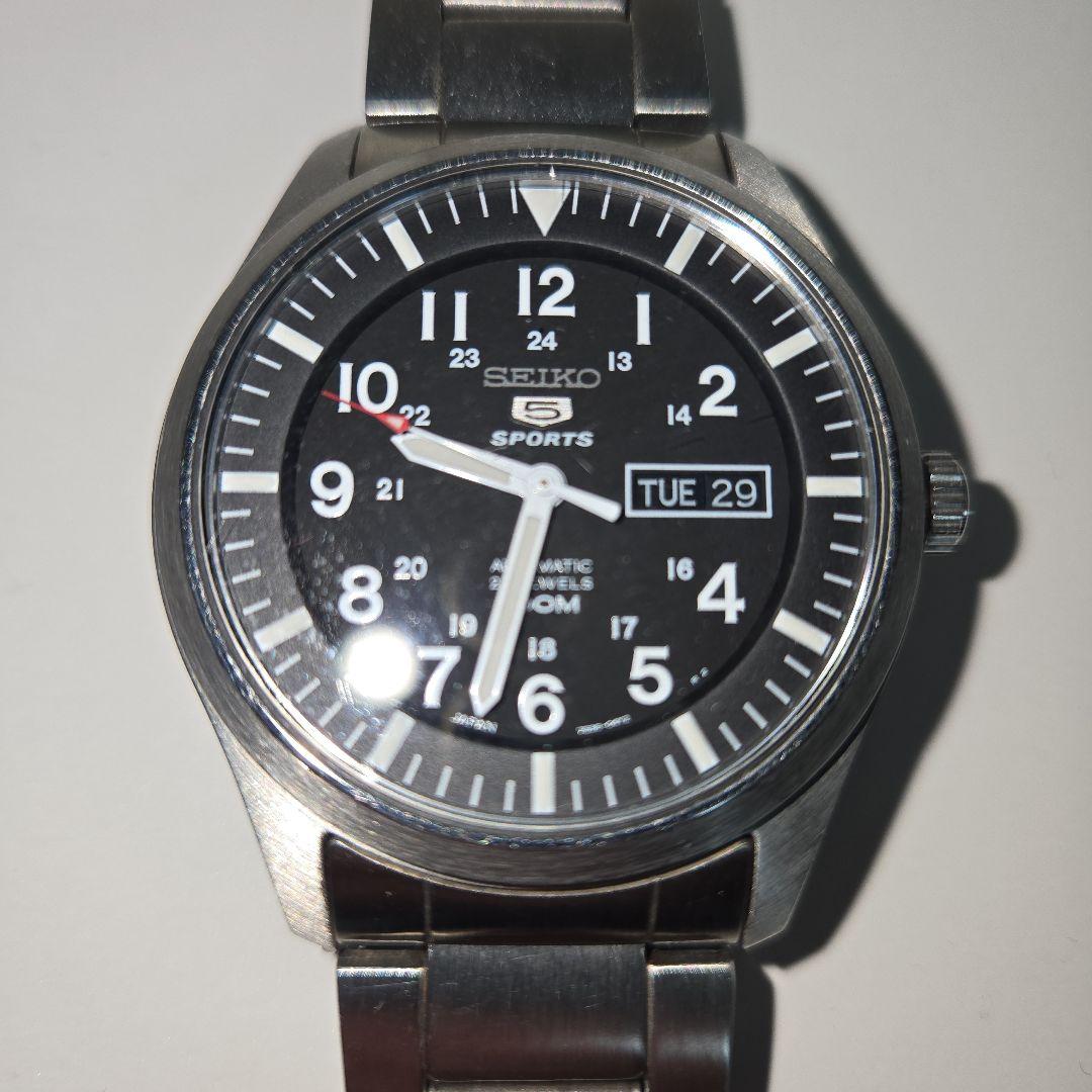 SEIKO 5SPORTS 自動巻き時計