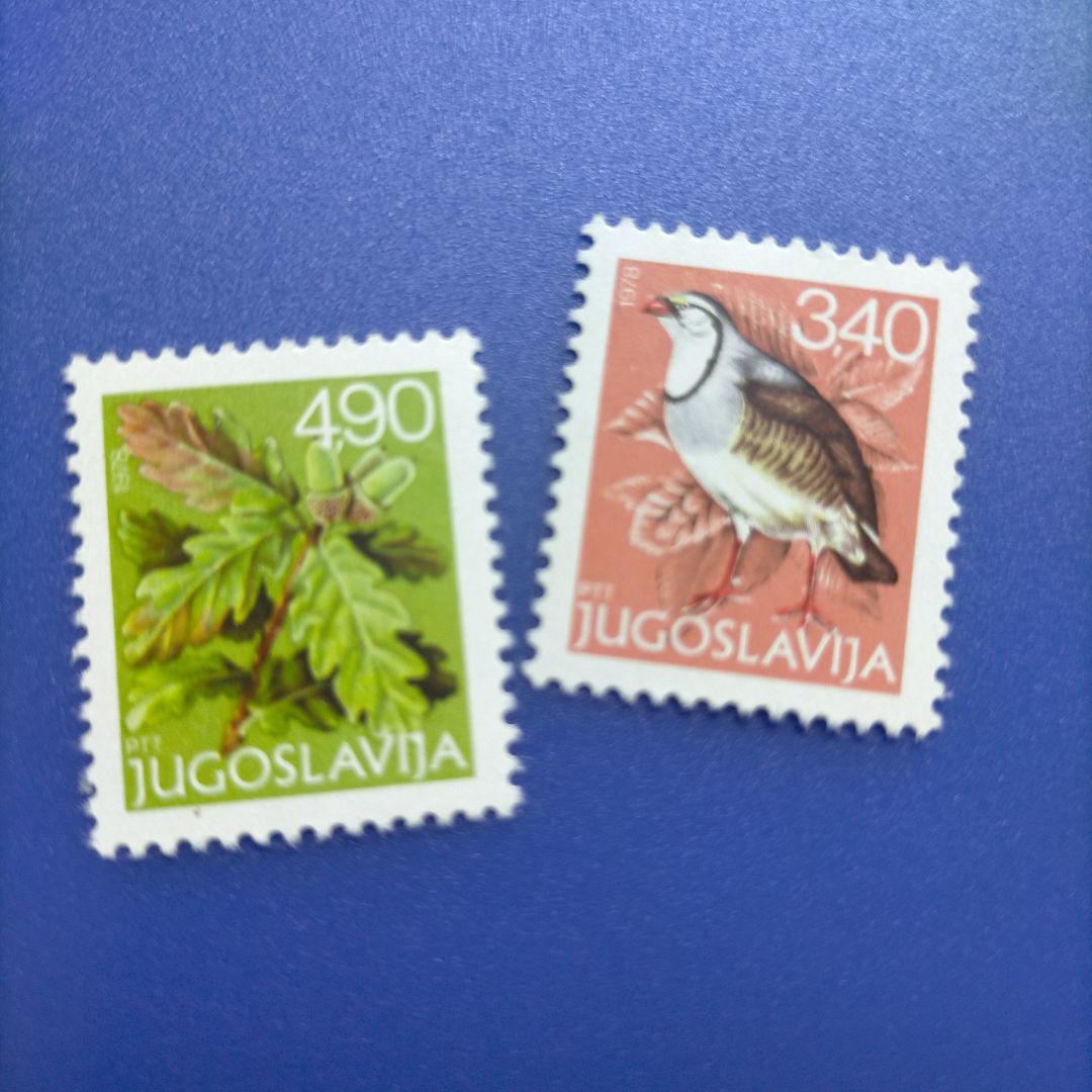 4026　外国切手 ユーゴスラビア 1978年　動植物 シリーズ　8種完未使用