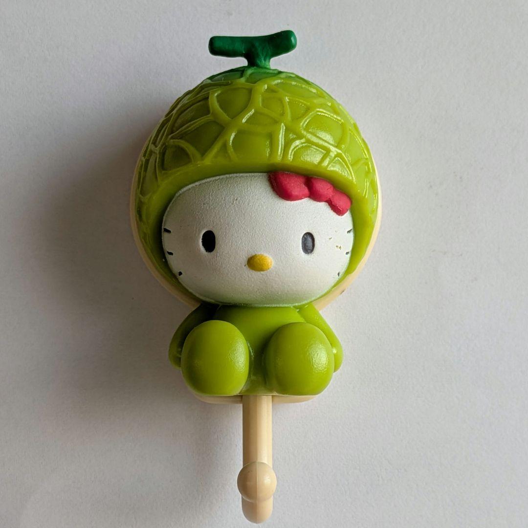 ハローキティ フルーツマグネットフック 8個セット なっちゃん！景品 平成レトロ