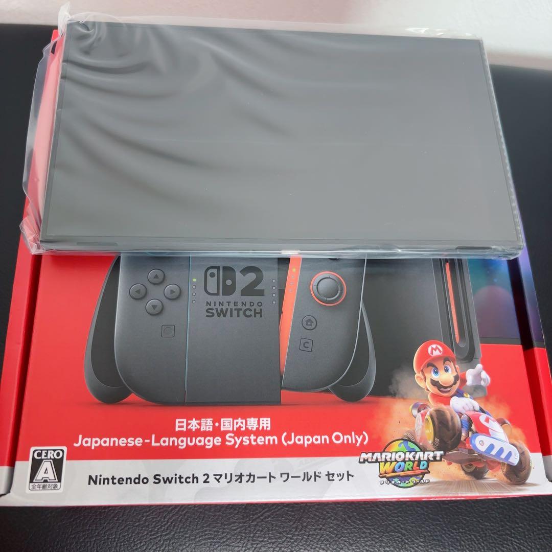 【本体と外箱のみ】Nintendo Switch 2 マリオカートワールド