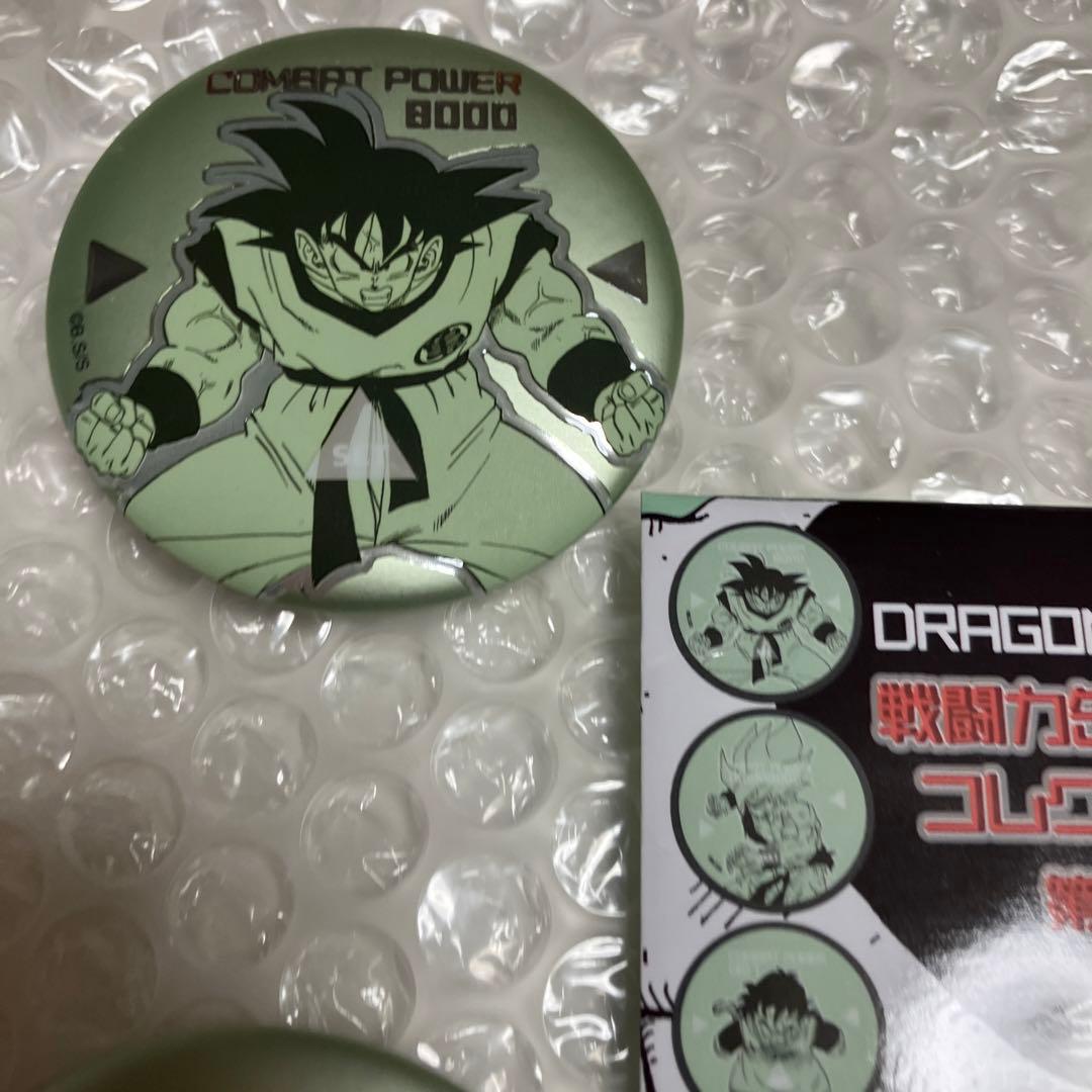 【メルカリ便】ドラゴンボール　40周年　戦闘力缶バッジ　コレクション　セミコンプ