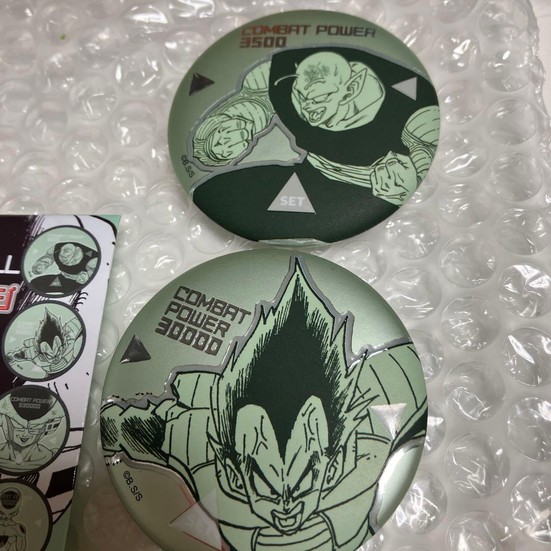 【メルカリ便】ドラゴンボール　40周年　戦闘力缶バッジ　コレクション　セミコンプ