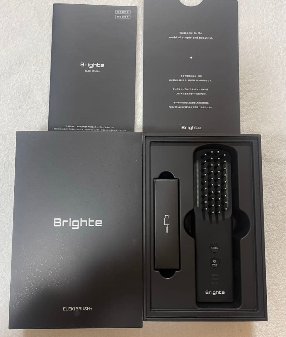 ⭐️美品⭐️ Brighte ELEKI BRUSH+ エレキブラシ