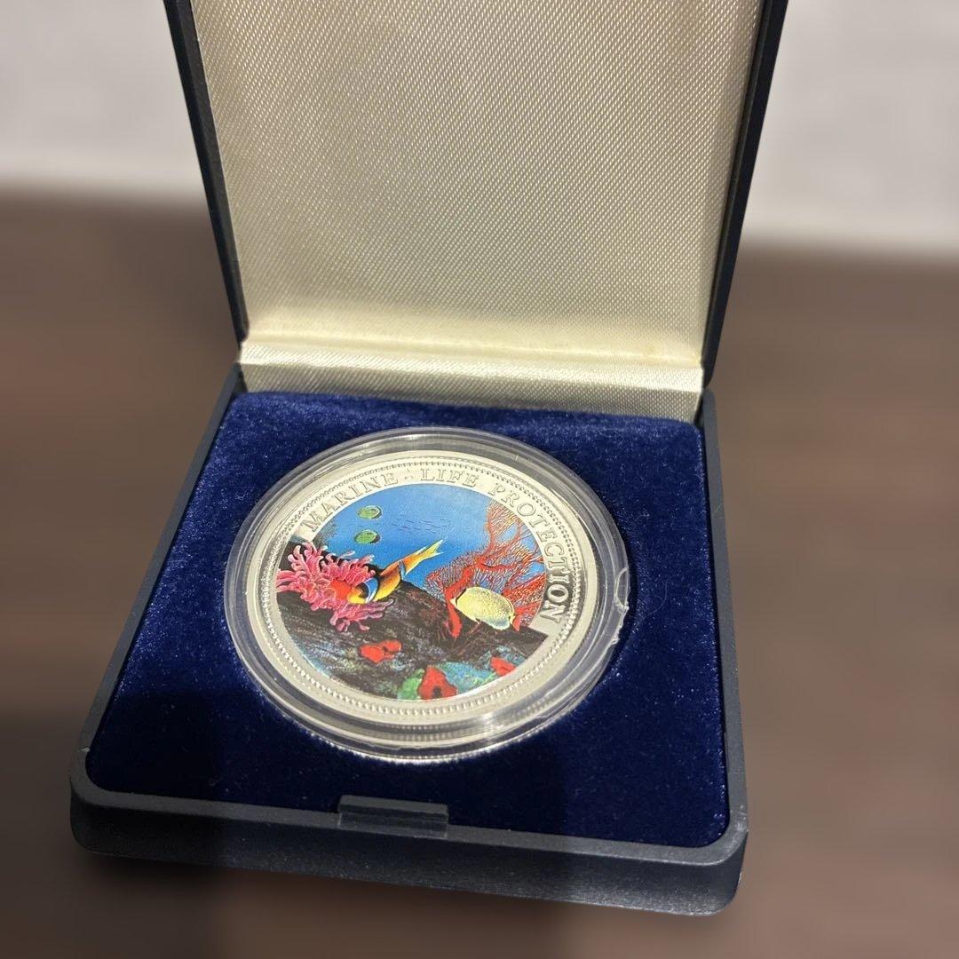 パラオ 1994年 記念硬貨 海洋生物　5$