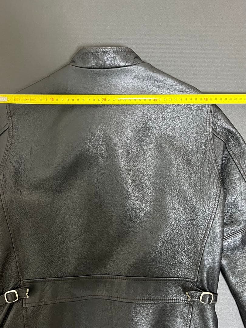 Schott ゴートレザー（山羊革） シングルライダースジャケット