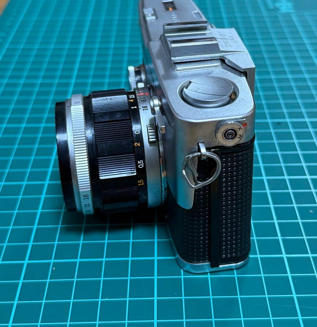 フィルムカメラ OLYMPUS PEN F G.Zuiko Auto-S 1:1.4 40mm