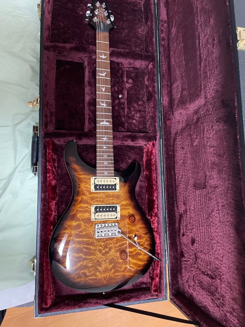 PRS Custom SE エレキギター トランスルーセントブラウン