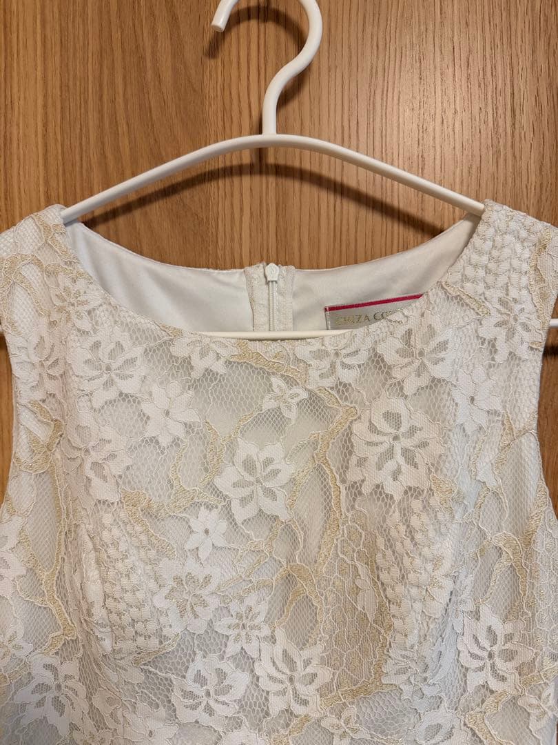 ERUKEI エルケイ フラワーレース マーメイド ミディアムワンピースドレス