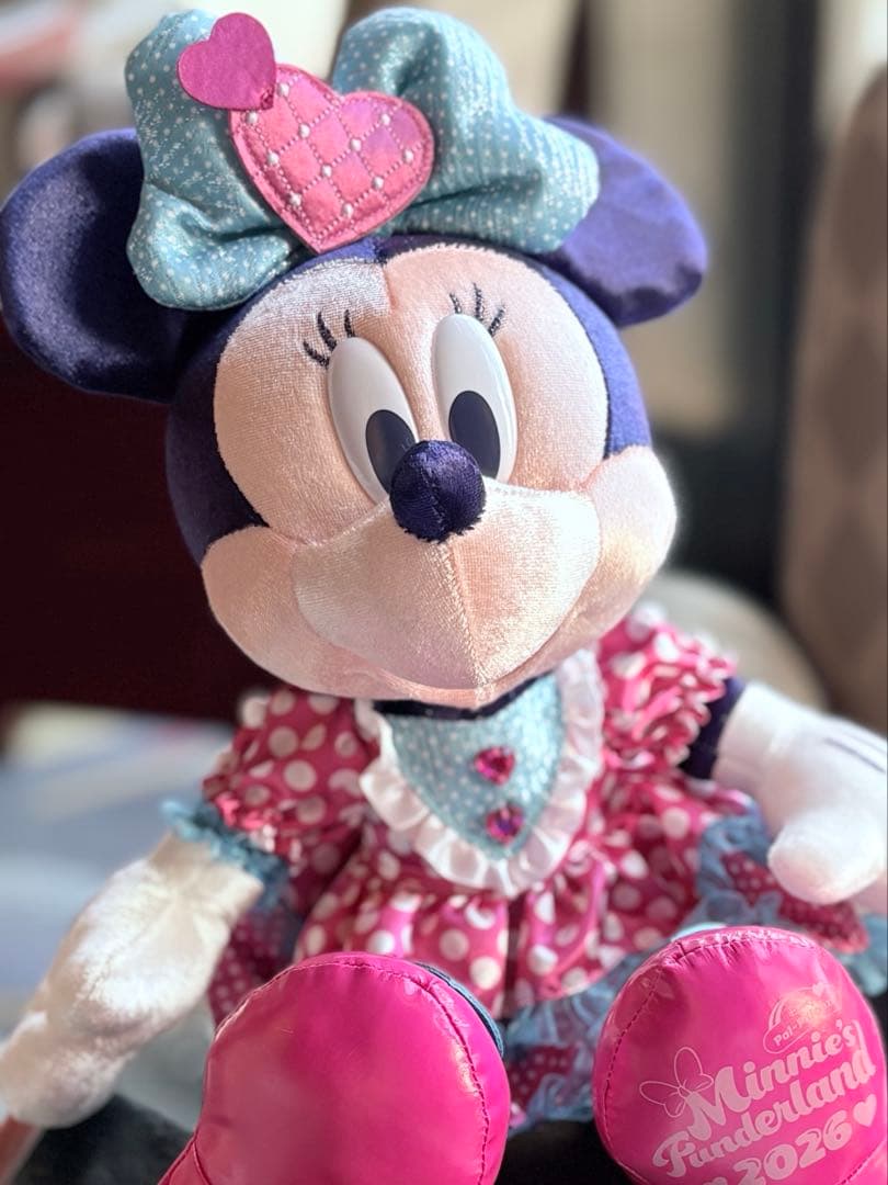 【新品タグつき】ミニーのファンダーランド パルパルーザ ぬいぐるみ　2026