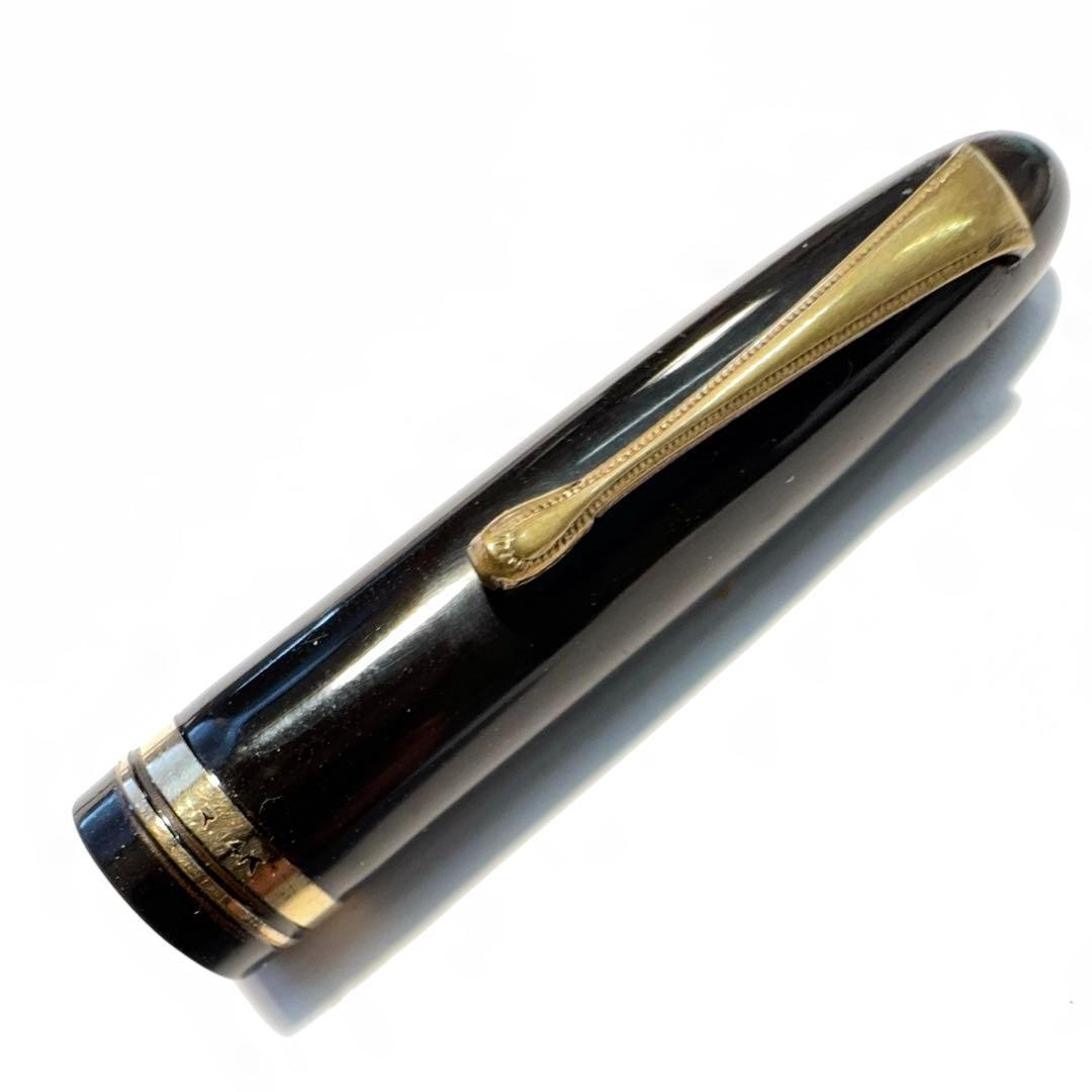ヴィンテージ 国産 Steady 万年筆 14K F Flex 洗浄済