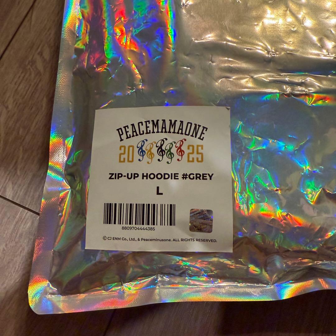 peaceminusone MAMA G-DRAGON パーカー　L グレー