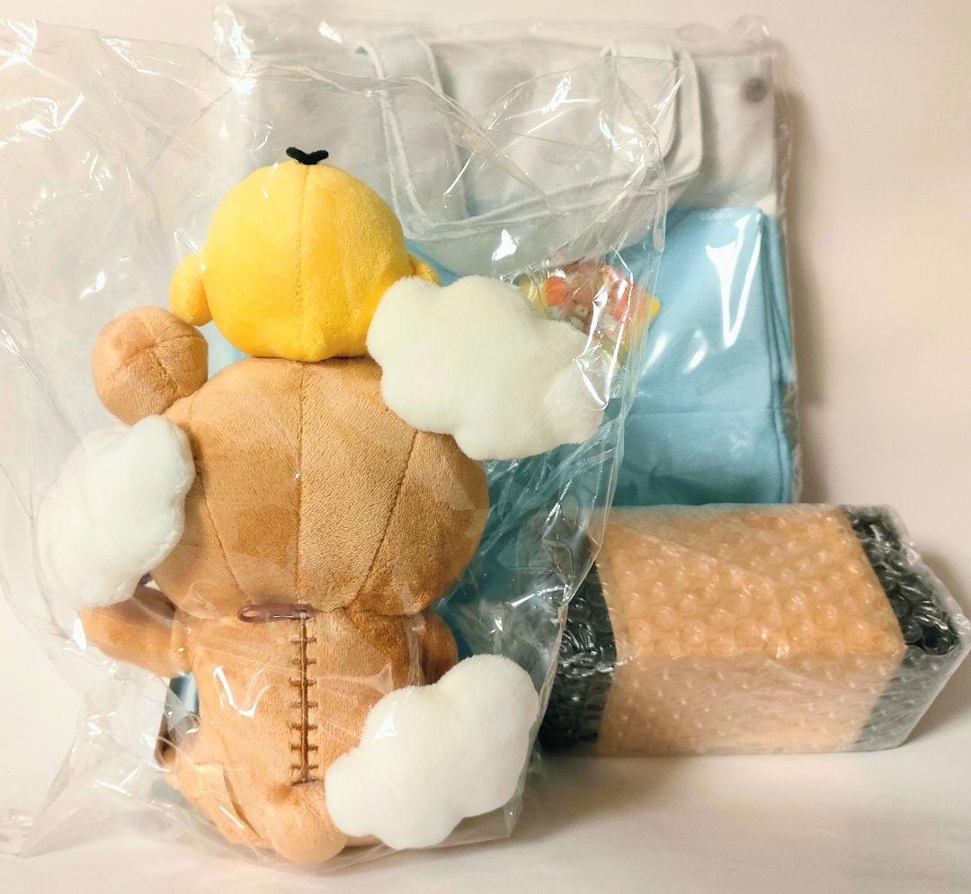 未開封！リラックマストア限定 おめでたいぬいぐるみセット♪おちょこ トートバッグ