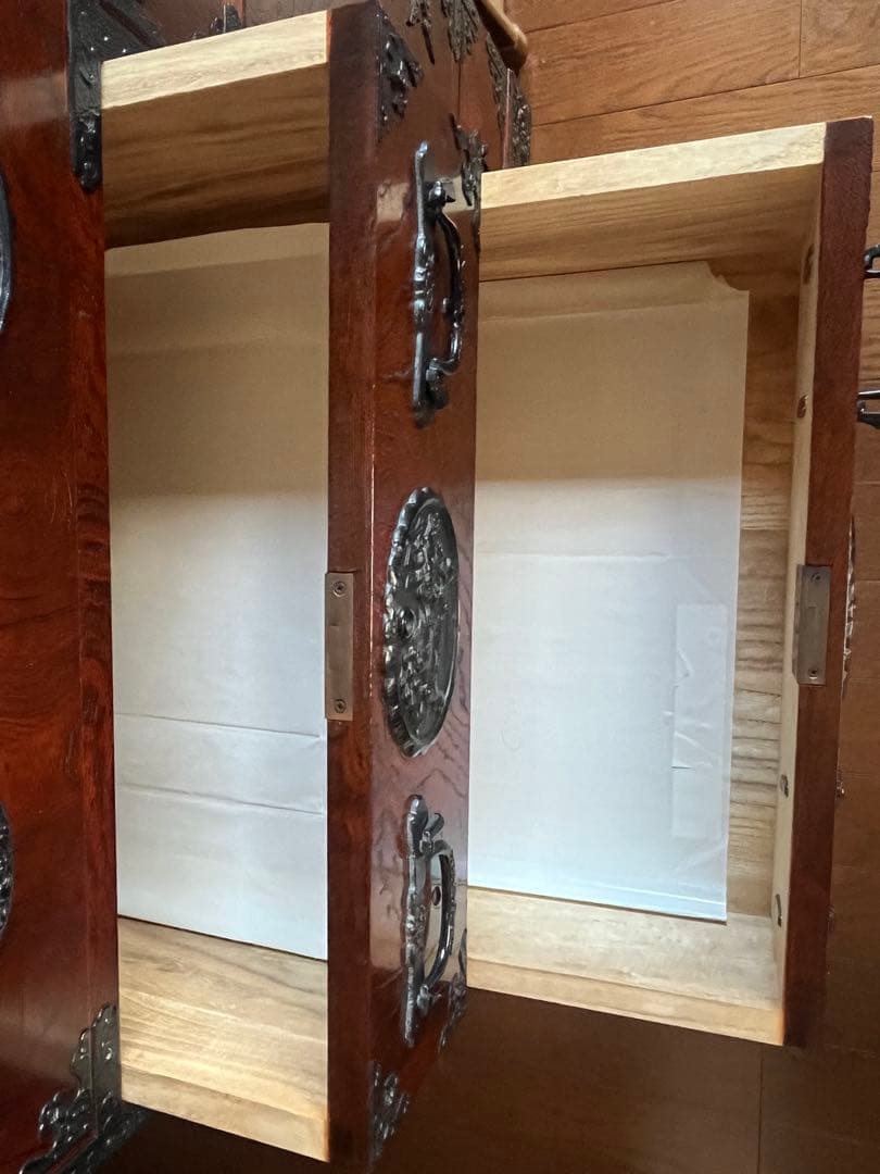 日本の伝統的木製タンス　箪笥　和モダン収納　美品