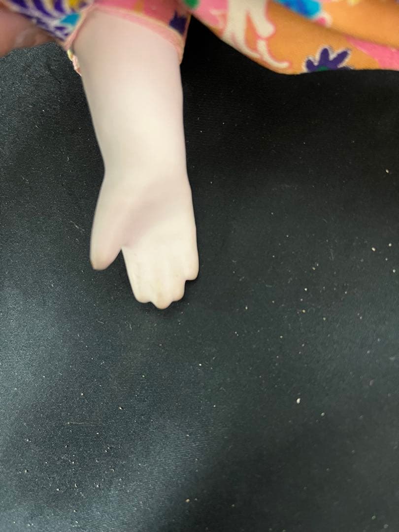 市松人形　抱き人形　アンティーク　古玩具　愛　松風　レトロ　ビスクドール