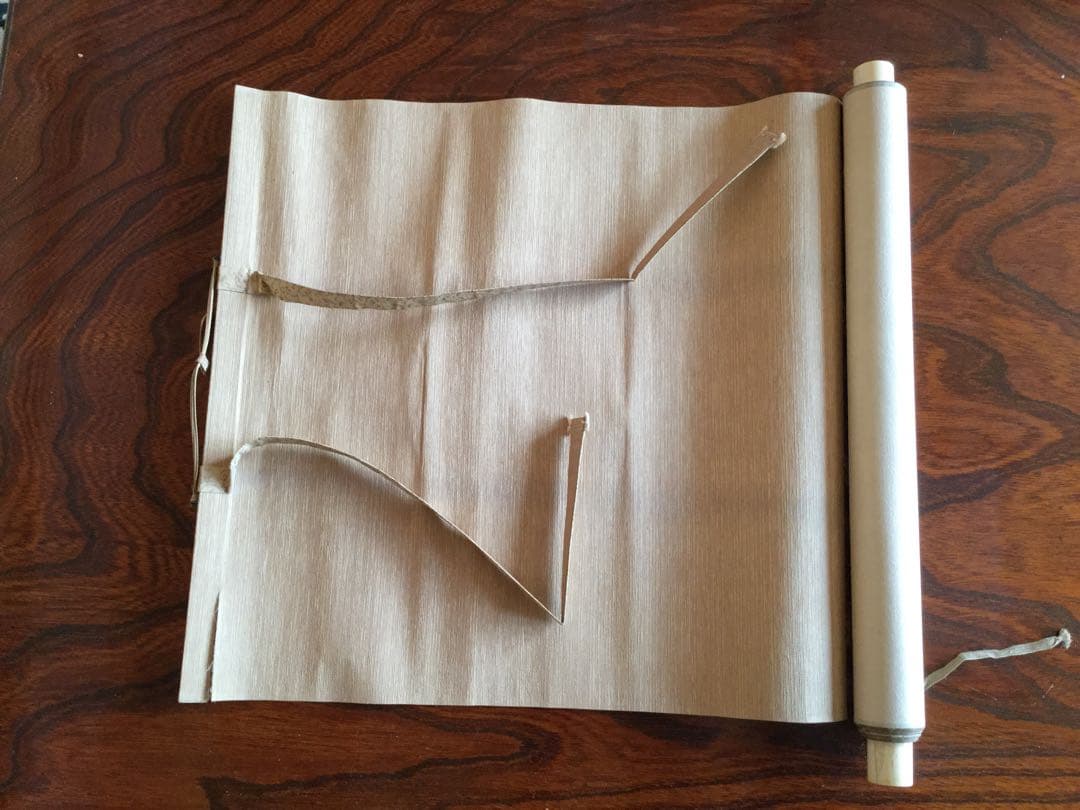 【大幅に値下げ】河鍋暁斎 かわなべ きょうさい 肉筆掛け軸（真贋不明）