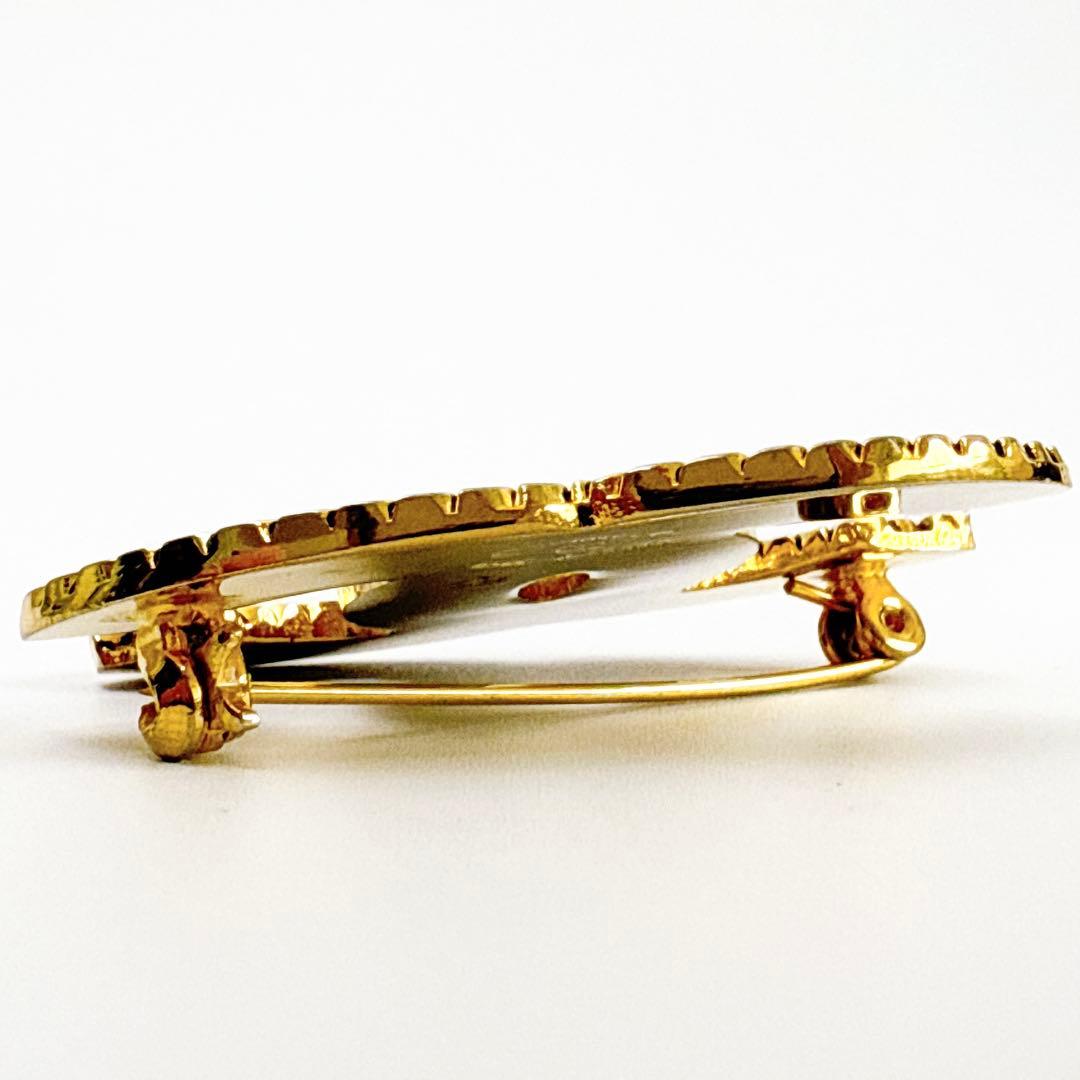 シャネル ココマーク ヴィンテージ ブローチ レディース アクセサリー ゴールド