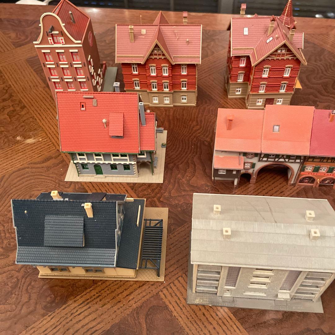 Nゲージ 模型 欧州建物 21点 VOLLMER kibri 他 ストラクチャー