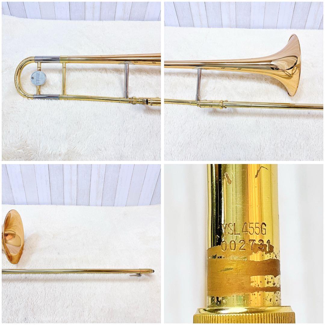 YAMAHA ヤマハYSL-455G B♭ テナートロンボーン マウスピース付き