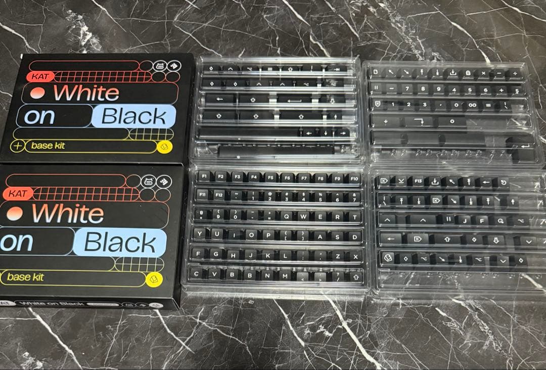 【美品】KAT WoB Double Shot PBT Keycaps