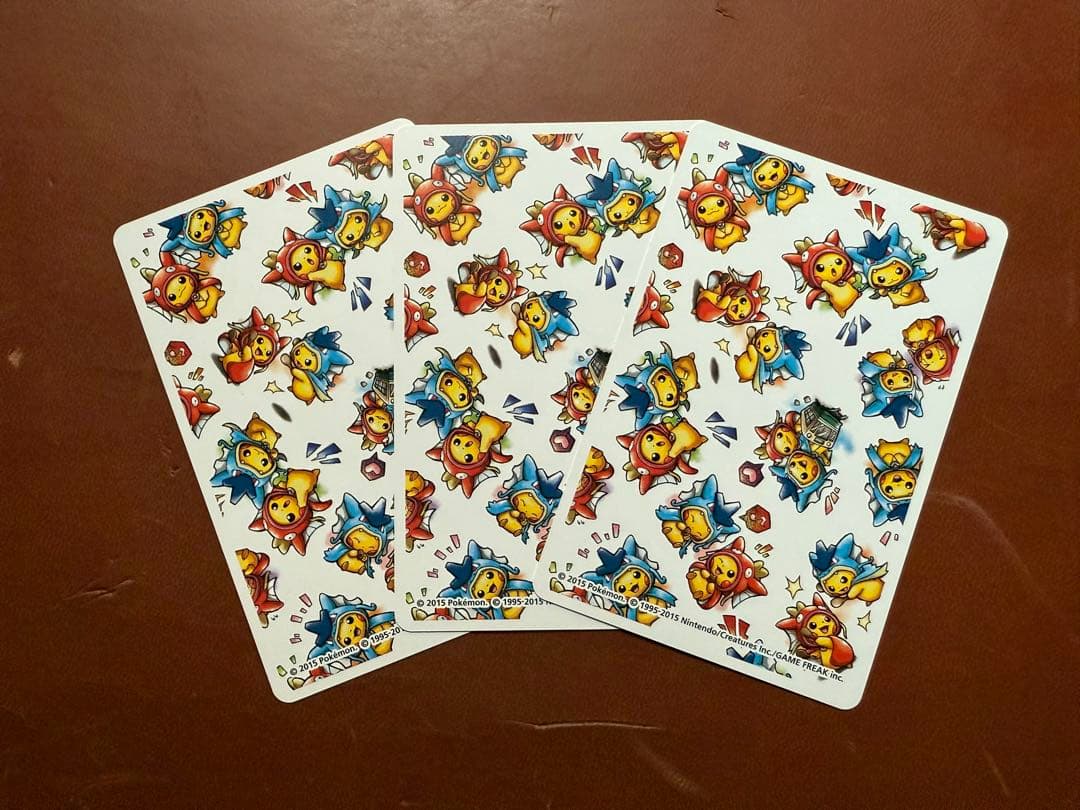 ポケモンセンター ヒロシマ限定 トランプ ピカチュウ ポンチョ