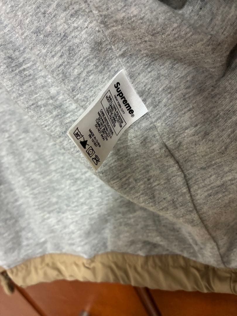 Supreme ベージュジャケット 1-800-SUPREME コーチジャケット