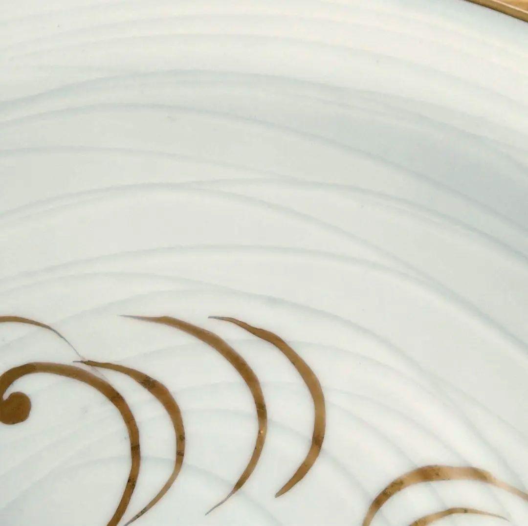 ☆ 加藤利昌 清水焼 白磁大皿