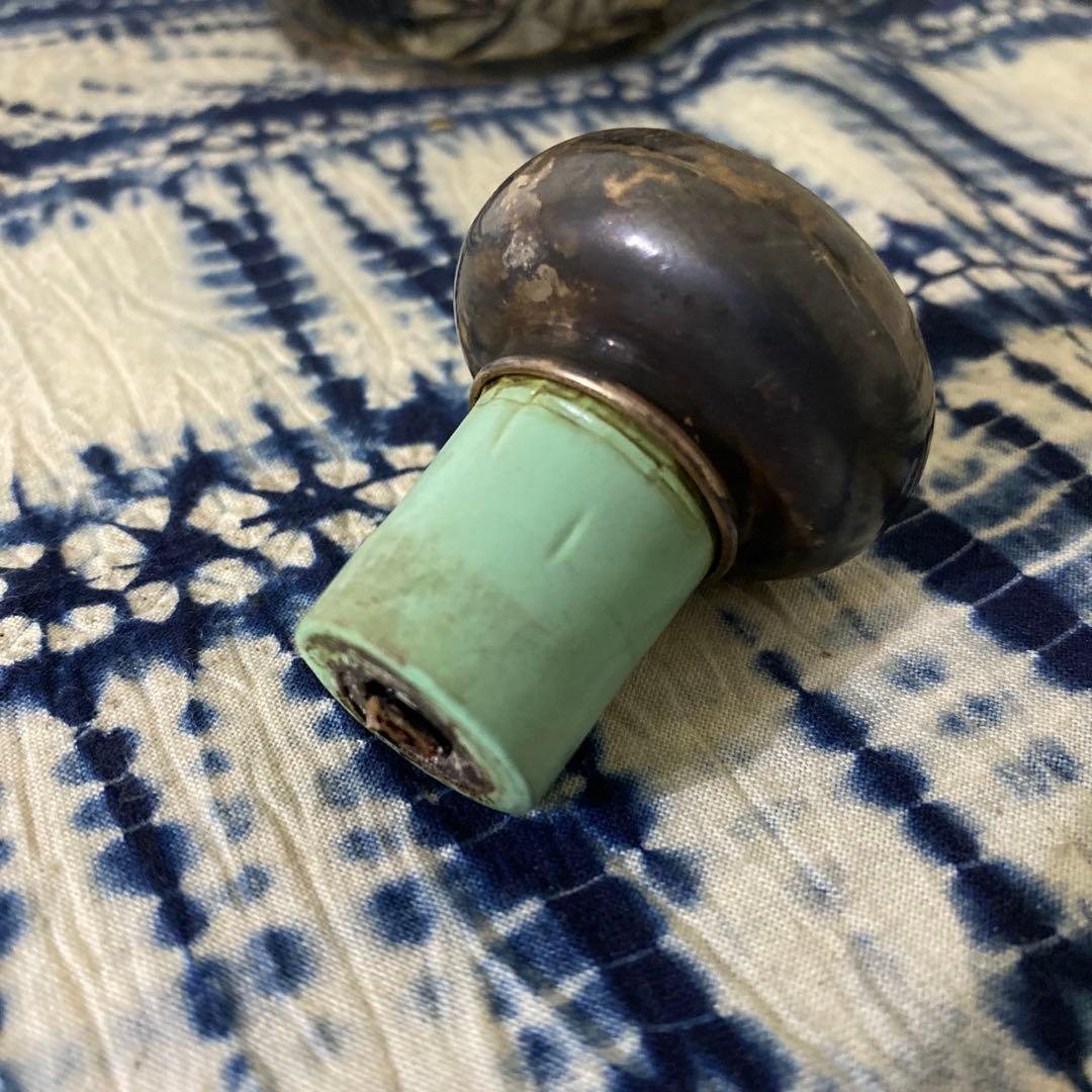 純銀　三越　デキャンタ　ガラス