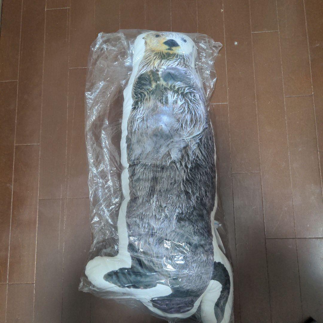 【新品未使用】鳥羽水族館　メイちゃんキラちゃん　ラッコ クッション