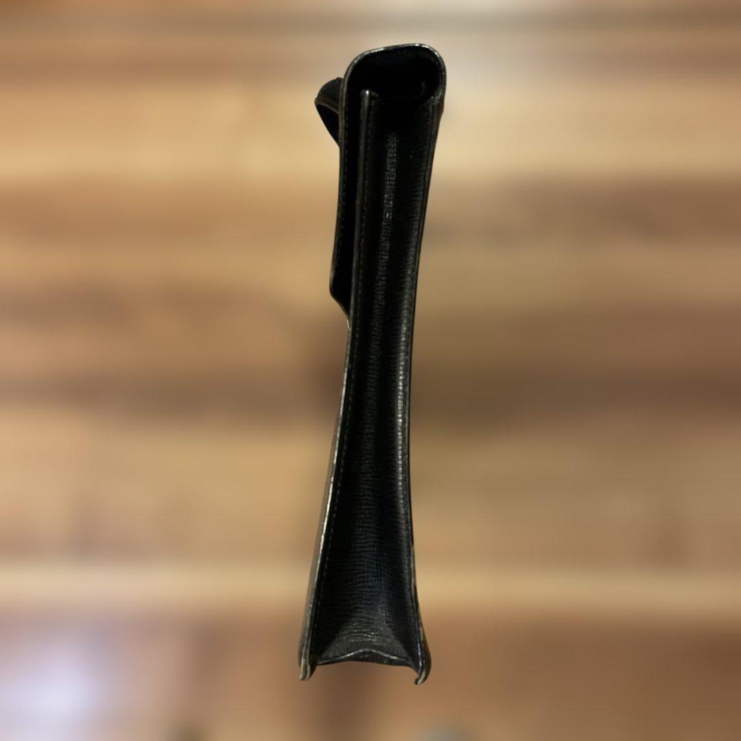 LOEWE ブラック ビジネスバッグ