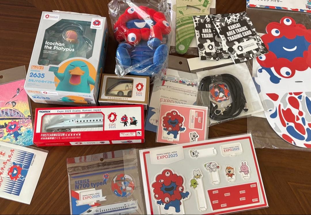 万博　ミャクミャク福袋　お手玉ぬい　福袋内容そのまま