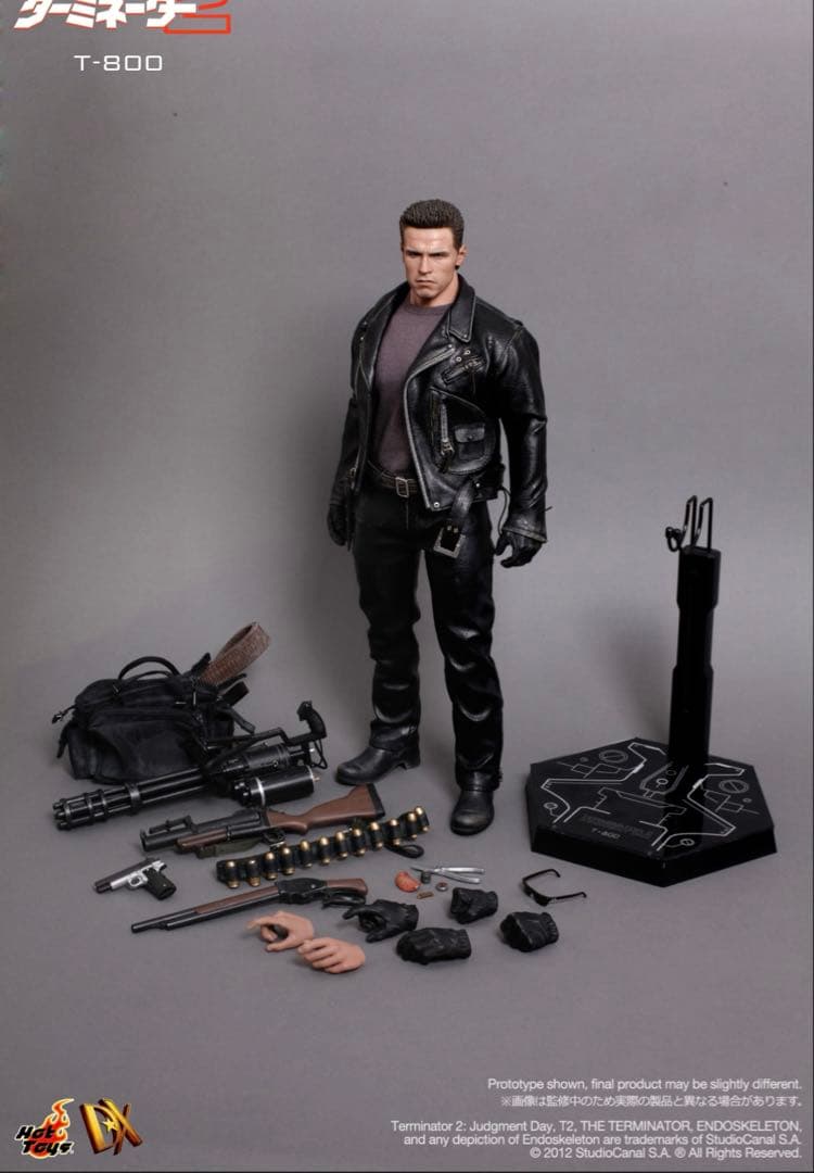Hot Toysホットトイズ製 1/6 ターミネーター2 T-800DX版