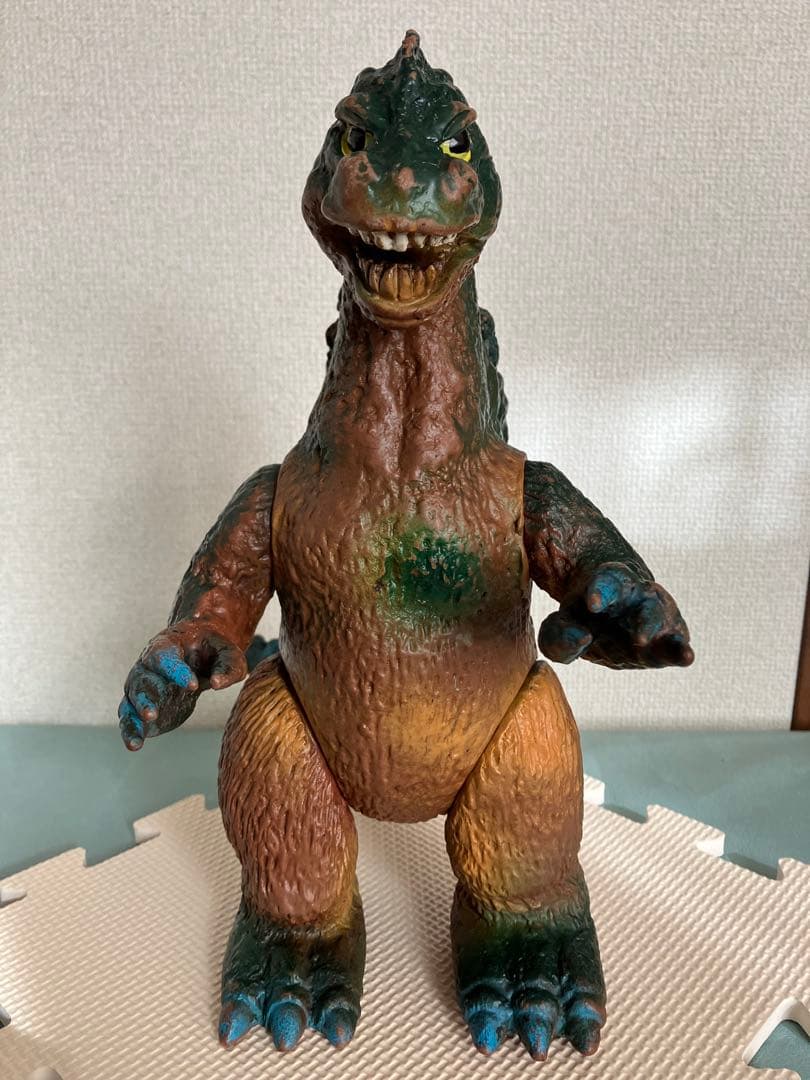 訳あり◉ブルマァク ゴジラ ソフビ フィギュア当時物だと思います
