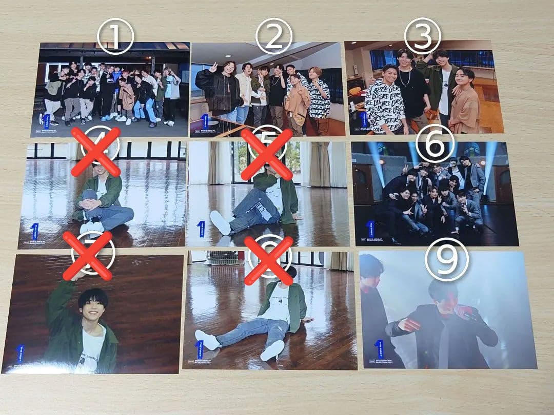 ！値下げ中！THE FIRSTオーディションフォト全58枚 バラ可 1枚400円