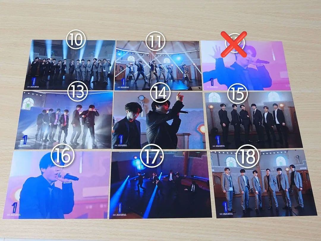 ！値下げ中！THE FIRSTオーディションフォト全58枚 バラ可 1枚400円