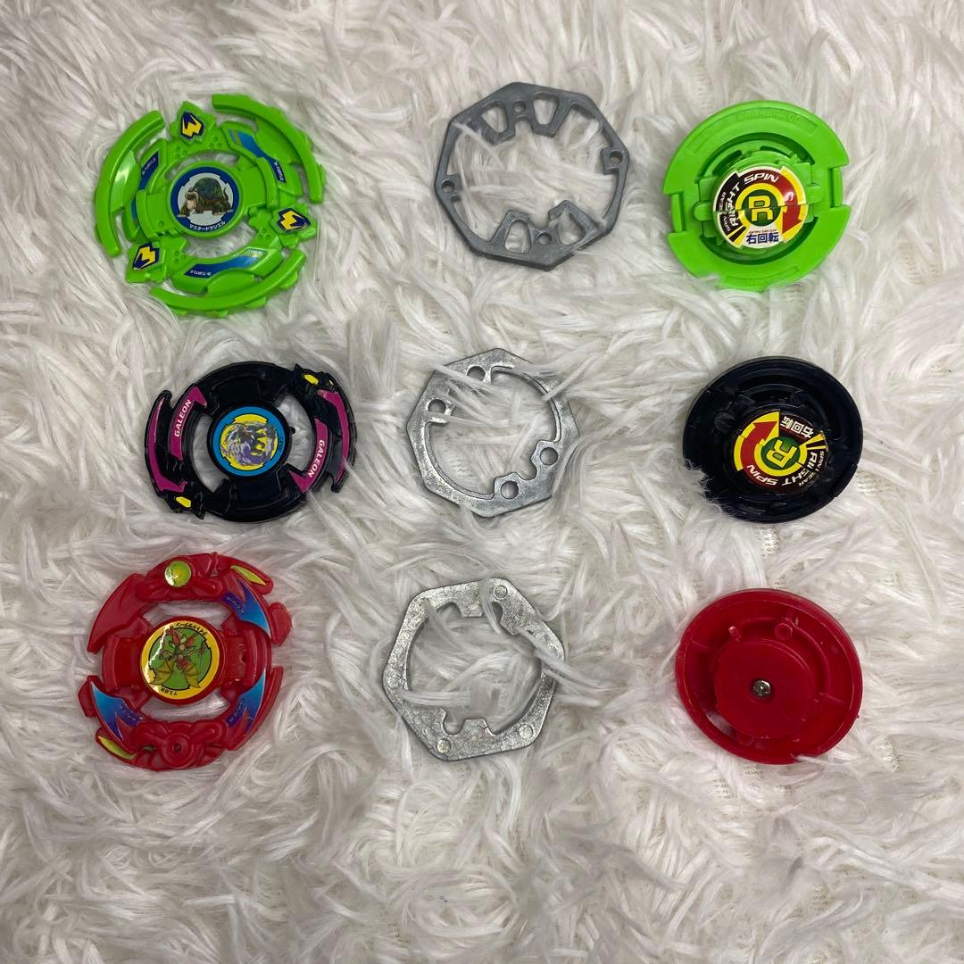 【中古】爆転シュート　ベイブレード　8個