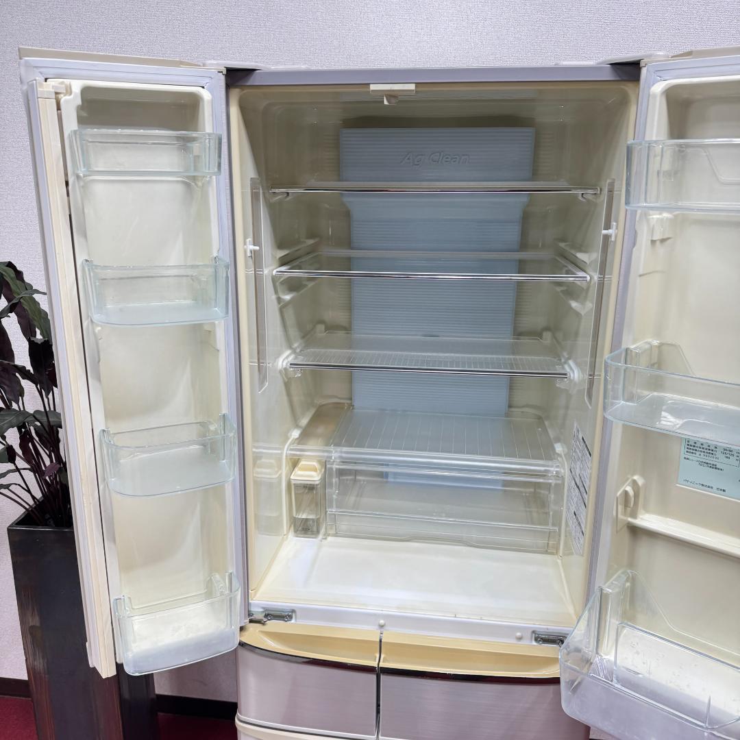 都内23区配送無料　パナソニック2009年製　6ドア冷蔵庫426L　製氷有