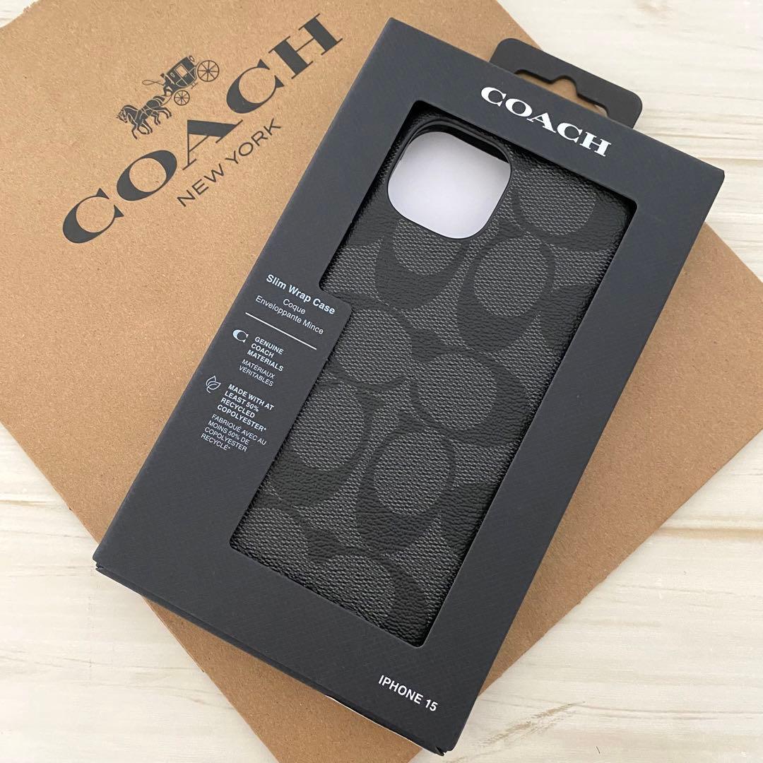 COACH コーチ iPhoneケース iPhone15 対応ケース