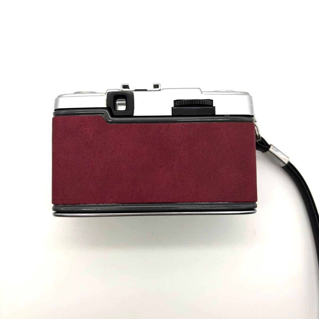 【整備済・完動品】 OLYMPUS PEN EE-2 ボルドーブラウン