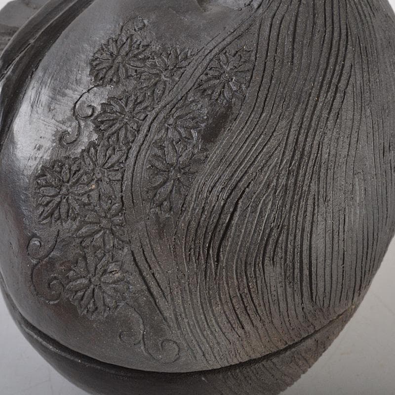 茶道具　香道具　貝形　香合　共箱　V　6541