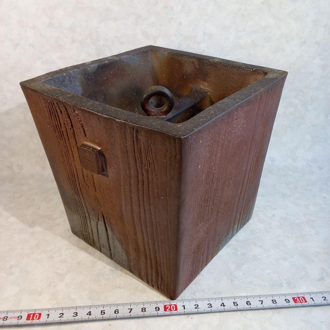 備前焼作家・小山一草【備前　釣瓶花入】