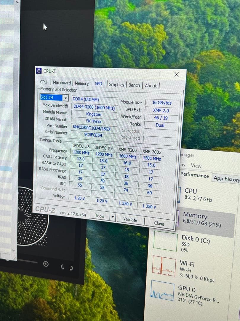 HYPERX FURY 32GB メモリーキット