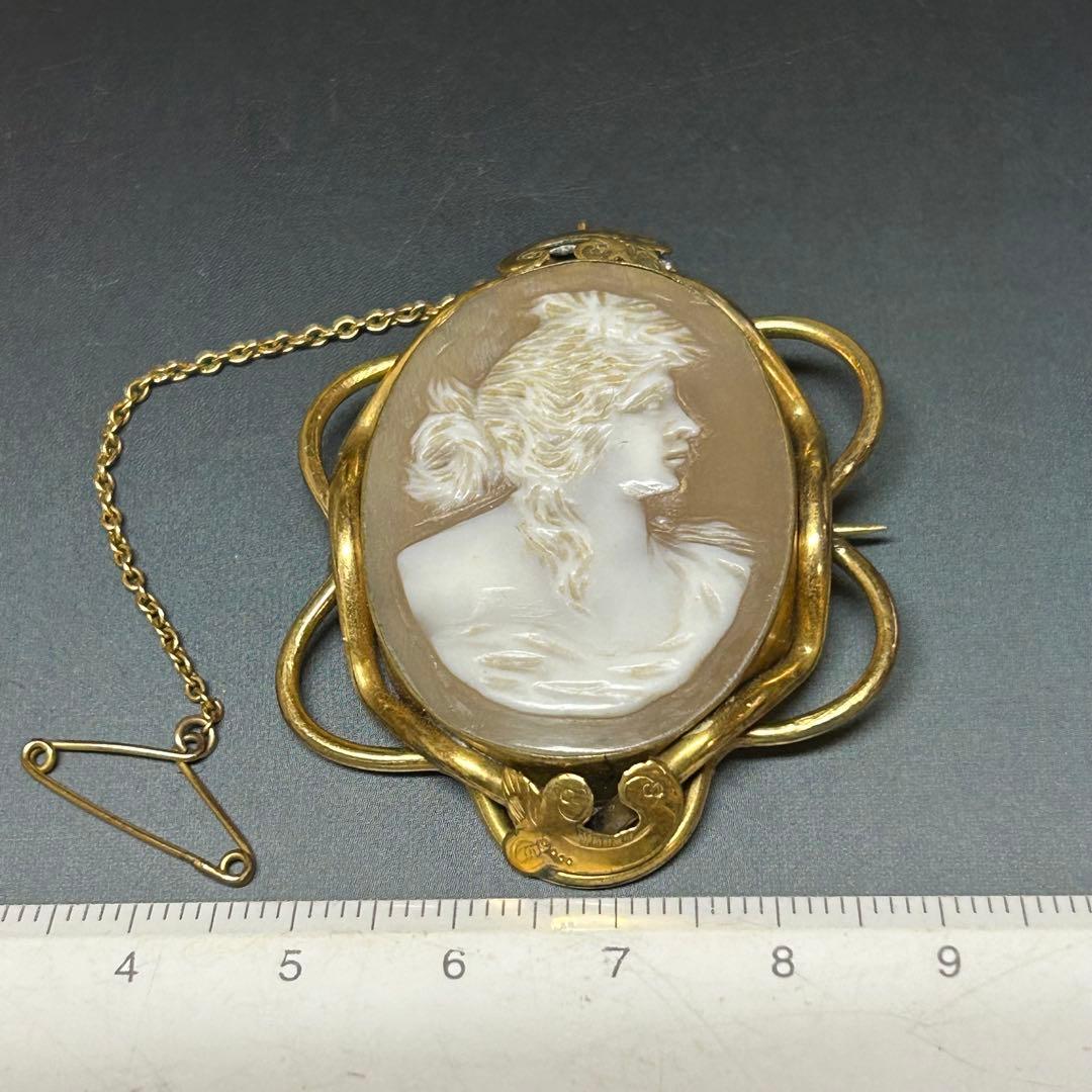 アンティークシェルカメオです