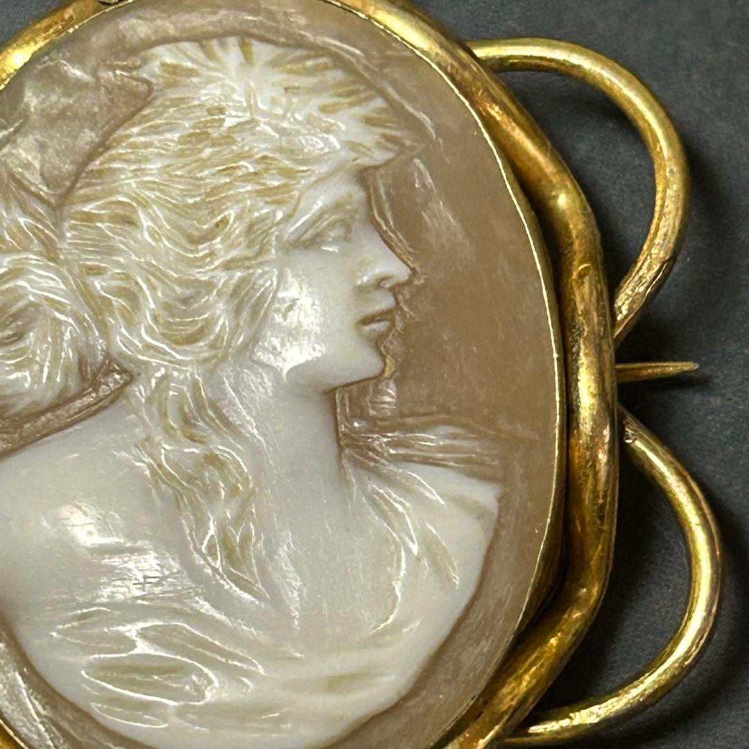 アンティークシェルカメオです