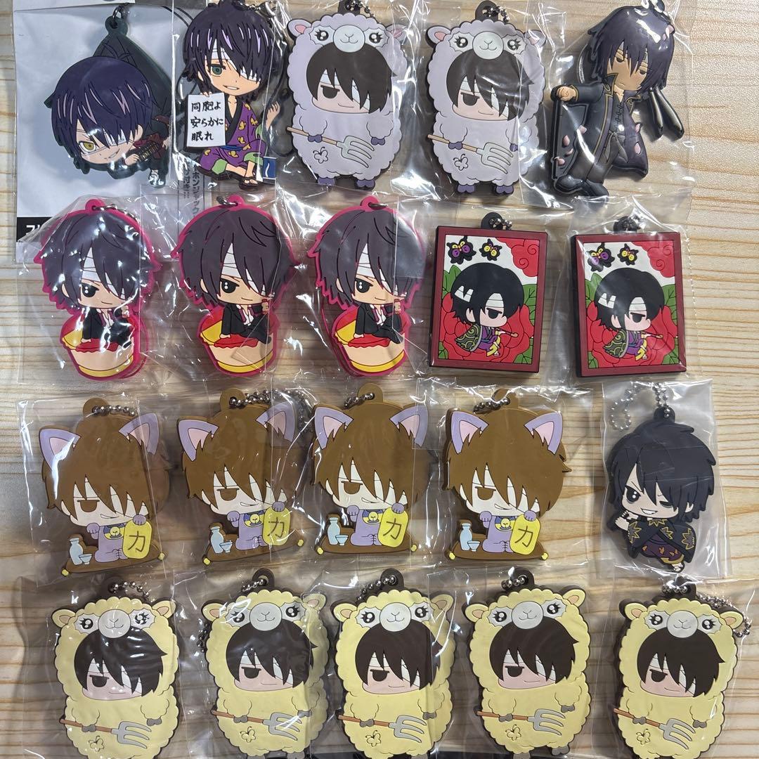 銀魂　高杉晋助　ラバスト　ラバーストラップ　21点セット